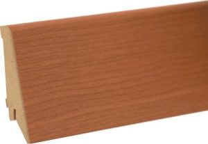 Plinta MDF gama Motion. Plinta cires scortisoara 80 mm.