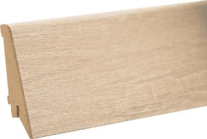 Plinta MDF gama Motion. Plinta frasin deschis 80 mm.