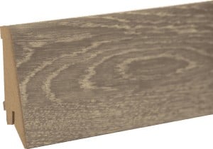 Plinta MDF gama Motion. Plinta frasin gri 80 mm.