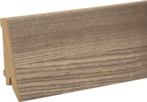 Plinta MDF gama Motion. Plinta frasin satinat 80 mm.