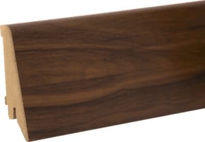 Plinta MDF gama Motion. Plinta nuc natur 80 mm.