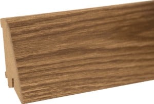 Plinta MDF gama Motion. Plinta stejar inchis 80 mm.