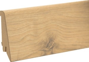 Plinta MDF gama Motion. Plinta stejar nordic 80 mm.