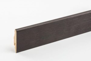 Plinta MDF wenge. Plinta 60 mm cu decor wenge.