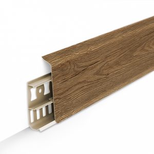 Plinta canal cablu Deconika stejar rustic 85 mm