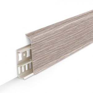 Plinta canal cablu Deconika stejar latte 85 mm